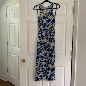 Loft - Maxi Dress - Size Small Petite - Aqua colors